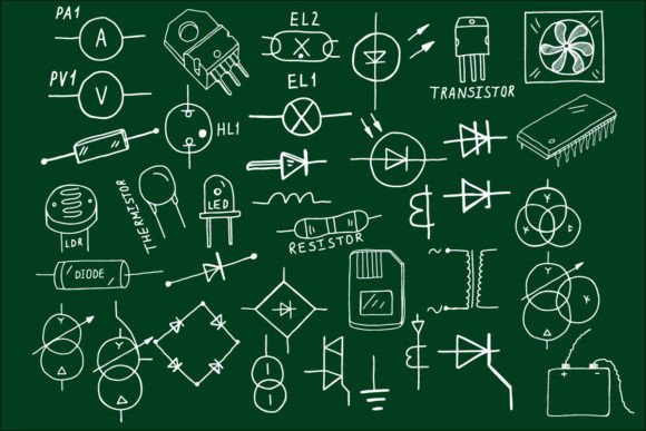37 Microelectronic Illustrations: Graphics for Crafters