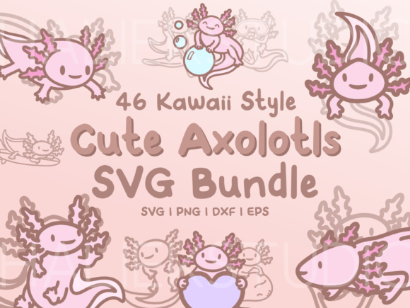 Axolotls SVG Illustrations Brand Review
