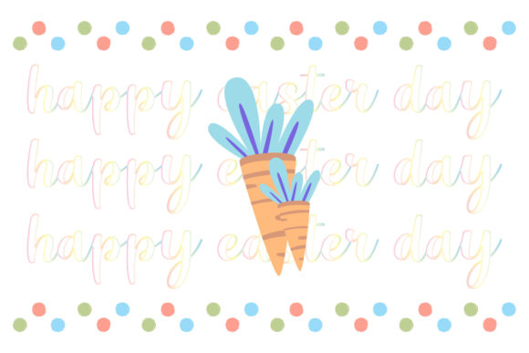 Easter Carrot Illustrations: Cute Vector Graphics for Branding