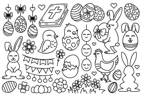 Easter Illustrations Line Art Set: A Hands-On Review
