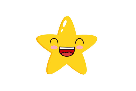 Kawaii Cute Star Illustrations for Polished Graphics