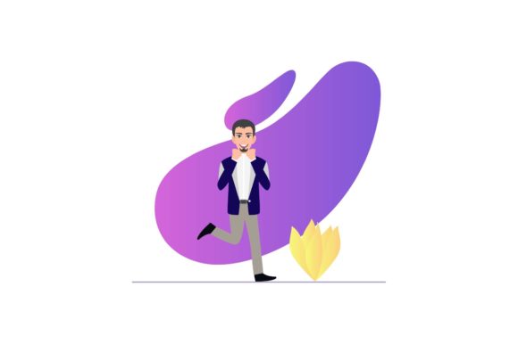 Person Icon Illustrations Design Graphics for Publishing