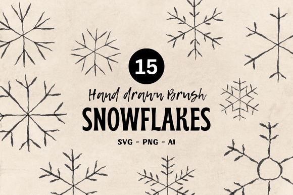 Snowflakes Brush Illustrations: A Designer Review of a Seasonal Graphics Asset