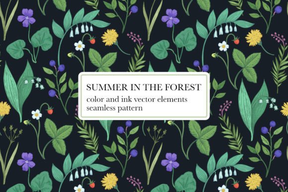 Summer in the Forest Illustrations Graphics Review